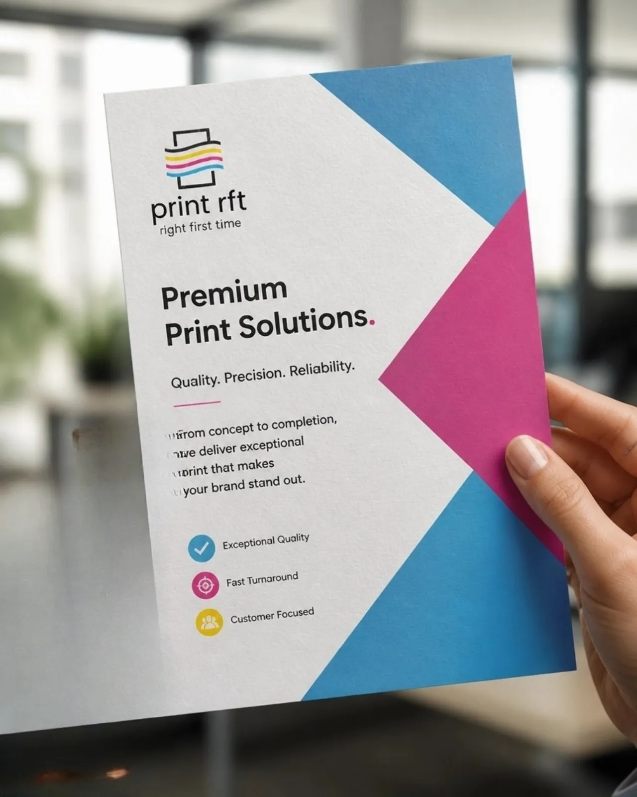 Leaflet Design & Print