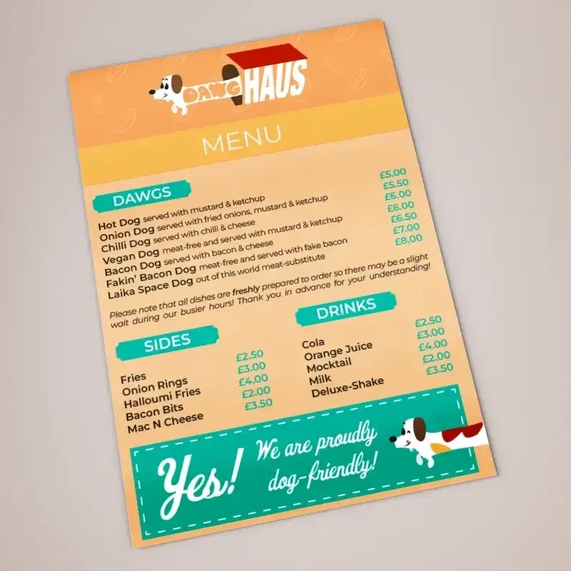 Menus